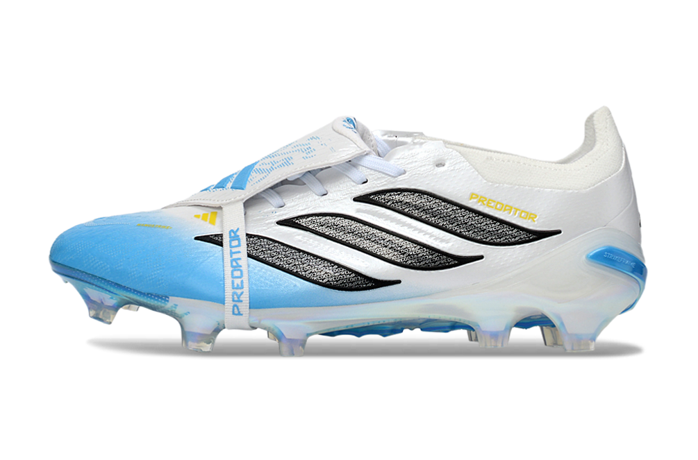 Predator Elite Tongue FG 26 – White/Blue Edition - נעלי אדידס