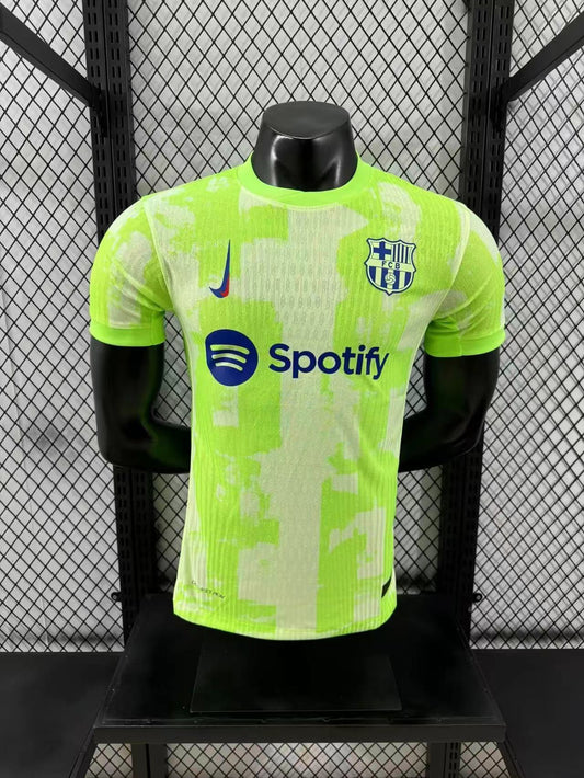 💛⚡ברצלונה 24/25 – חולצת חוץ שנייה בניאון מחשמל