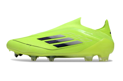 Adidas F50 Elite Laceless FG – מהדורה צהובה פלואורסצנטית נעליי אדידס