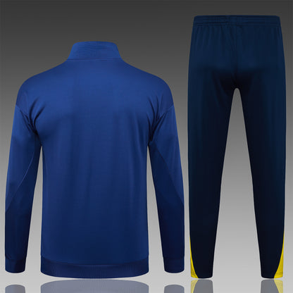 חליפת אימון אתלטיקו מדריד 25/26 – כחול כהה עם רוכסן מלא