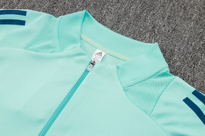 סט חליפה ריאל מדריד 24/25 – ירוק טורקיז/נייבי 💚💙