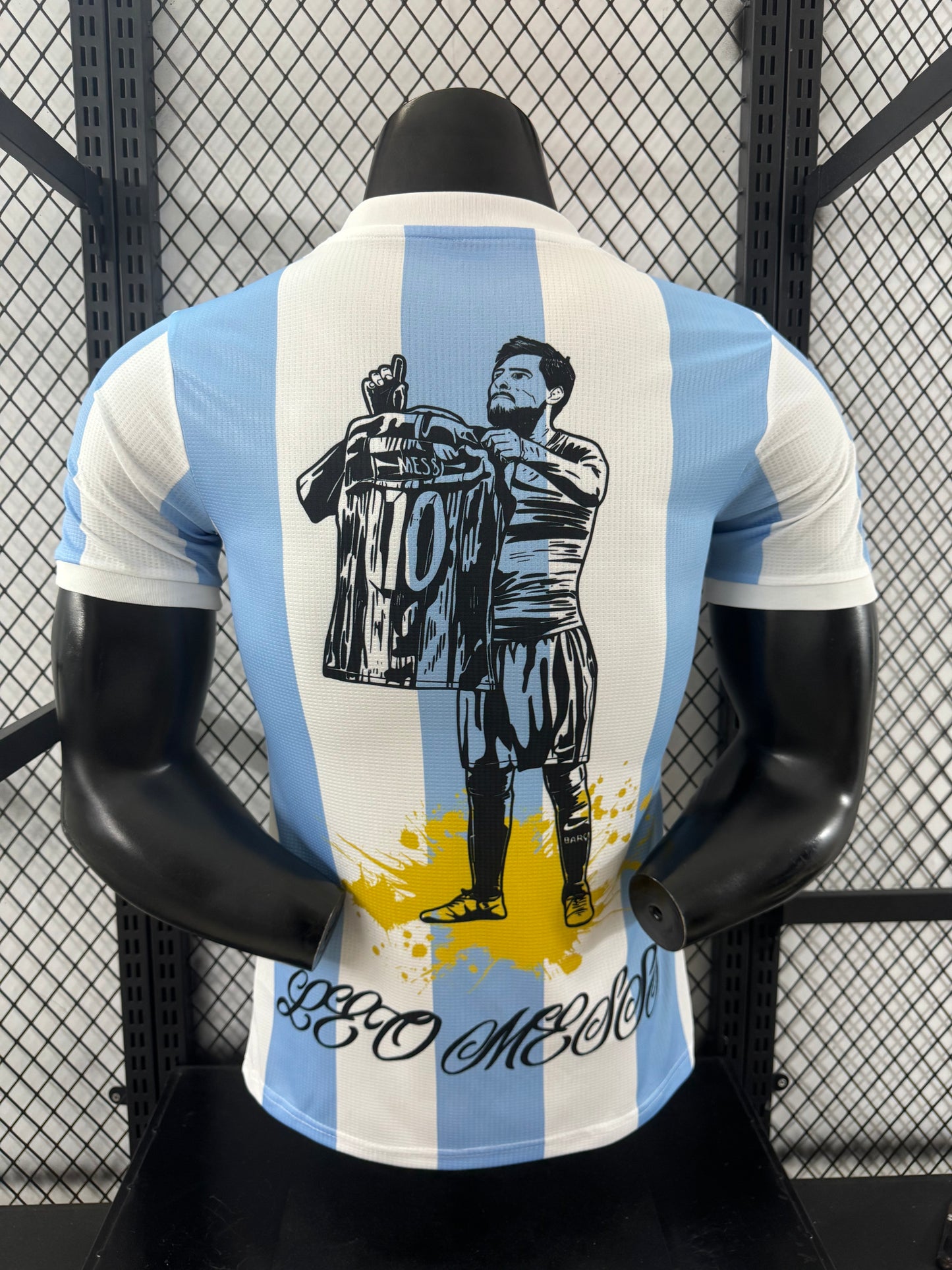 חולצת ארגנטינה מהדורה מיוחדת – La Pulga 2025/26 עיצוב מרהיב שמוקדש לליאו מסי