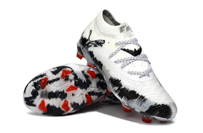 Puma FUTURE 8 Ultimate FG-AG Special Edition – White / Black / Red - נעליי פומה