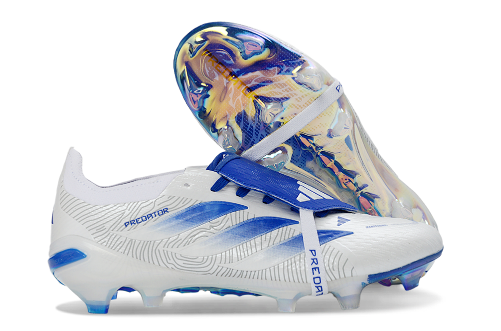 Adidas Predator Accuracy FG – White Blue Edition - נעלי אדידס