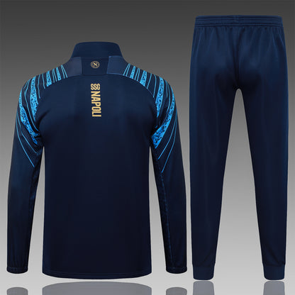 (EA7) חליפת אימון נאפולי 25/26 – כחול כהה