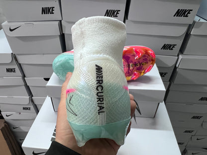 Nike Mercurial Superfly Elite FG נעלי נייק  לבן/ורוד דגם עלית