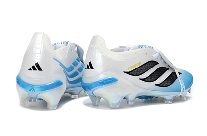 Predator Elite Tongue FG 26 – White/Blue Edition - נעלי אדידס