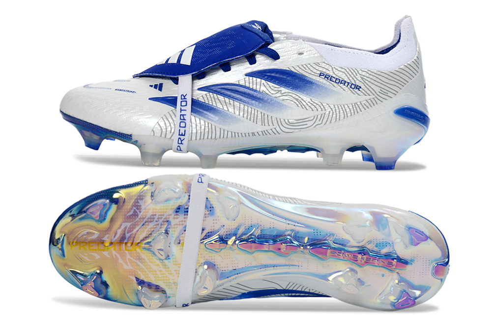 Adidas Predator Accuracy FG – White Blue Edition - נעלי אדידס