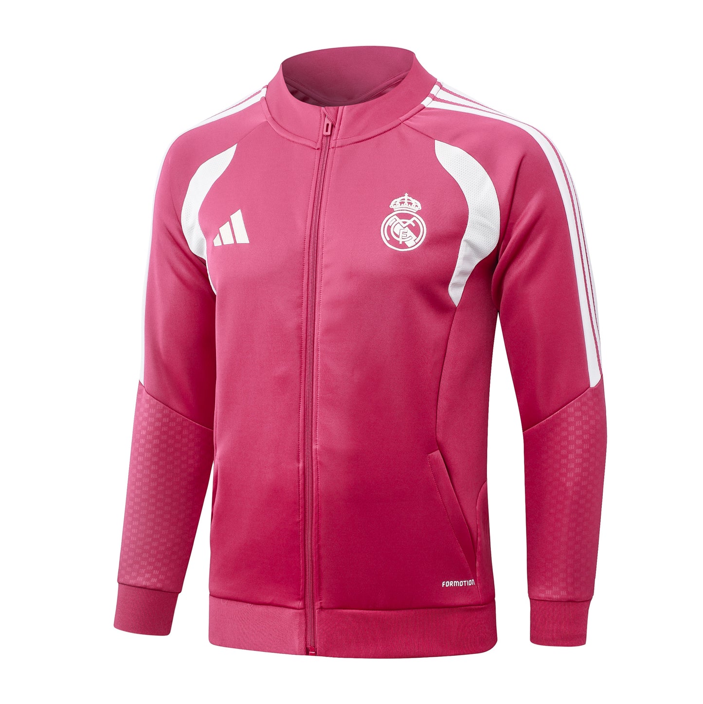 Adidas Real Madrid Full-Zip Tracksuit 2026/27 - חליפת אדידס ריאל מדריד ארוך