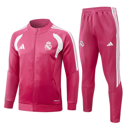 Adidas Real Madrid Full-Zip Tracksuit 2026/27 - חליפת אדידס ריאל מדריד ארוך
