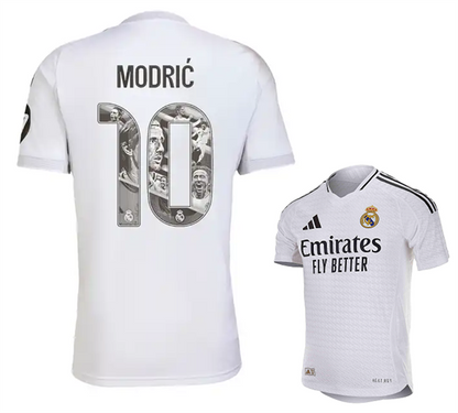 לוקה מודריץ' חולצת הוקרה ריאל מדריד 24/25