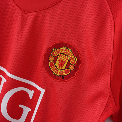 ⚽🔴 חולצת רטרו מנצ’סטר יונייטד 2007/2008 👑✨
