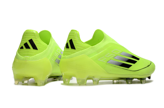 Adidas F50 Elite Laceless FG – מהדורה צהובה פלואורסצנטית נעליי אדידס