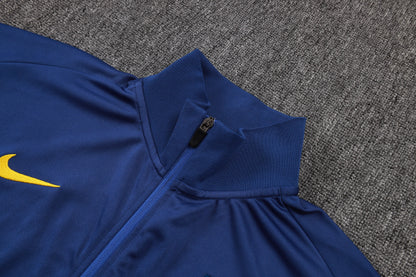 חליפת אימון אתלטיקו מדריד 25/26 – כחול כהה עם רוכסן מלא