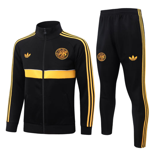 Ajax 2026/27 Black Tracksuit - חליפת אייאקס ארוכה שחורה
